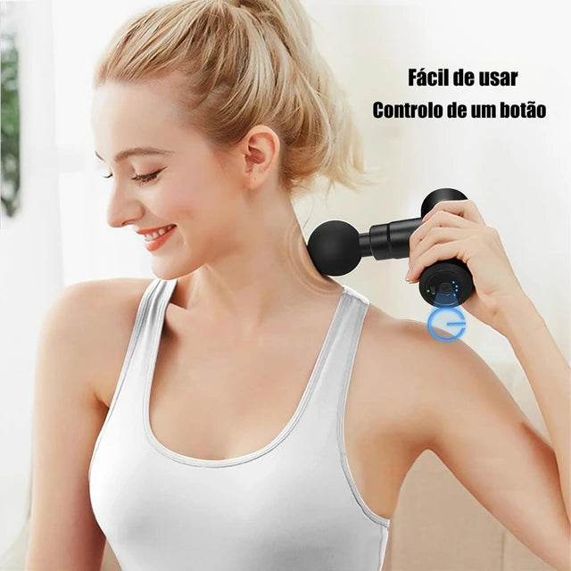 Portátil tecido profundo massageador muscular