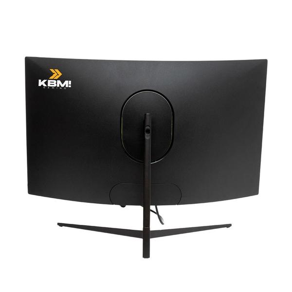 Monitor Gamer Curvo KBM! GAMING MG210 23.6", 180Hz, Full HD, 1ms, DisplayPort e HDMI, Adaptive Sync, Ajuste de Ângulo